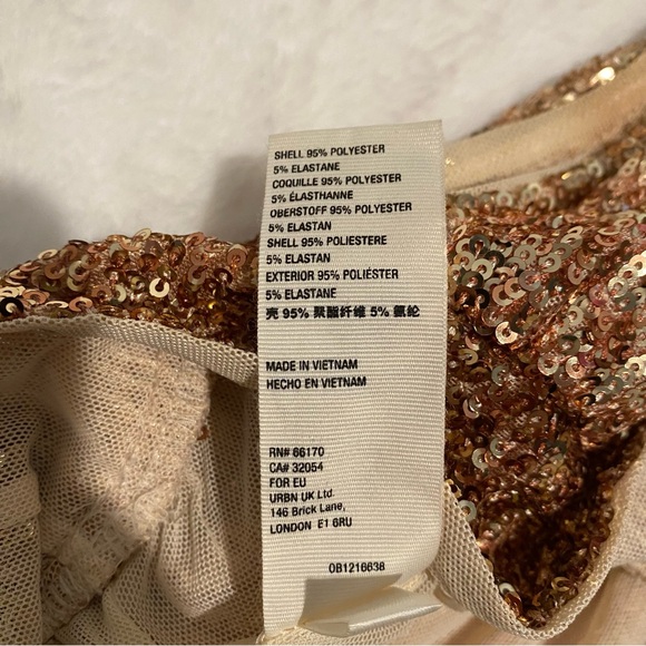 Sequin Back Bow Tie Top - Picture 8 of 10